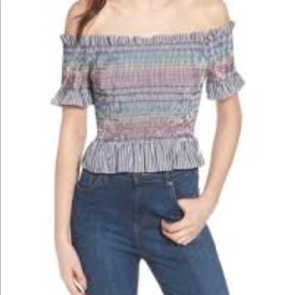 Wayf off the shoulder top